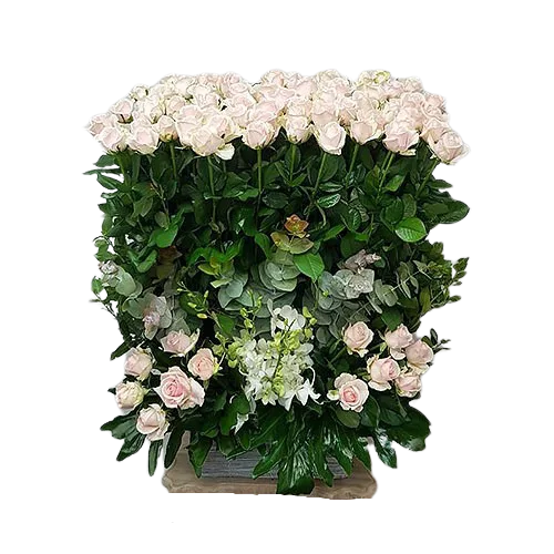 Elegant White Basket