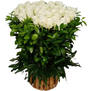 Basket of wood